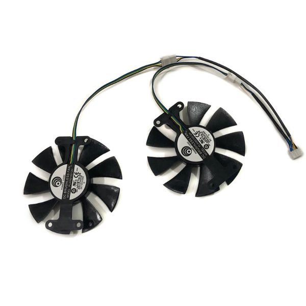 

2pcs/set pla09215s12h/pla09215b12h red dragon rx 480 470 580 gpu cooler for powercolor rx580 rx480 rx470 video cards cooling