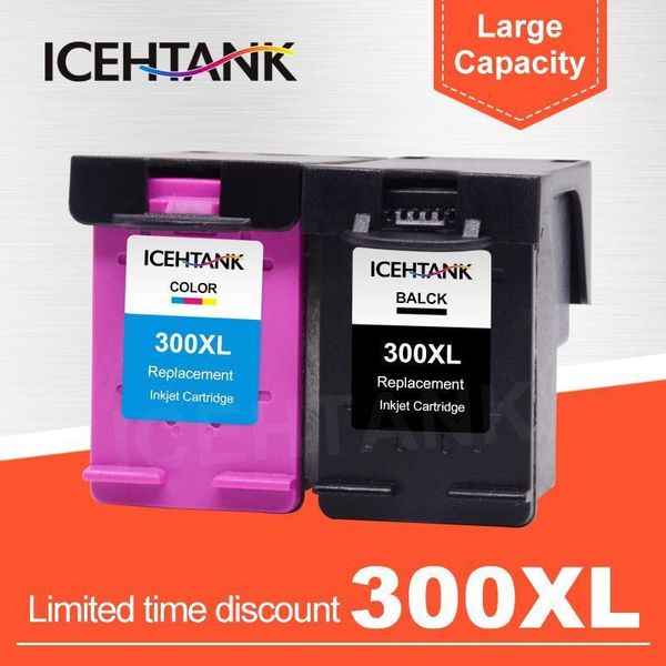 

ink cartridges icehtank 300xl refilled for 300 xl cartridge deskjet d1660 d2560 d5560 f2420 f2480 f2492 f4210 f4280 printer1