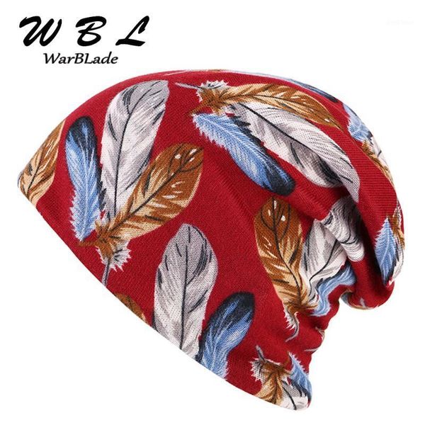 

beanies warblade fashion 2021 spring-autumn women's hats lattice pattern knitted hat ear protector cotton warm skullies1