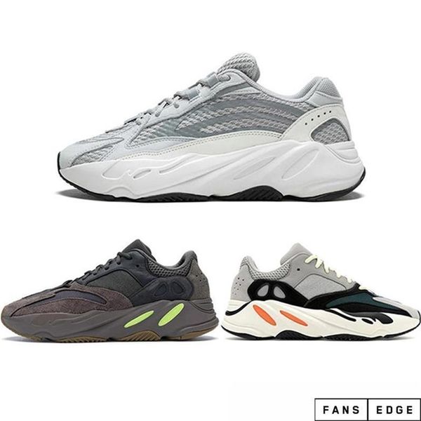 

with boxes)2020 wave runner mauve kanye west wave static shoes men women black white fashion luxury mens women designer sandals shoes