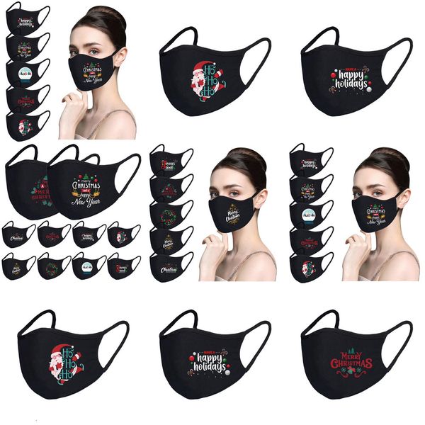 

snowman christmas us merry stock santa mask breathable fashion face masks dust fog pure black blank facemaskououtleti3ltcnmz6g