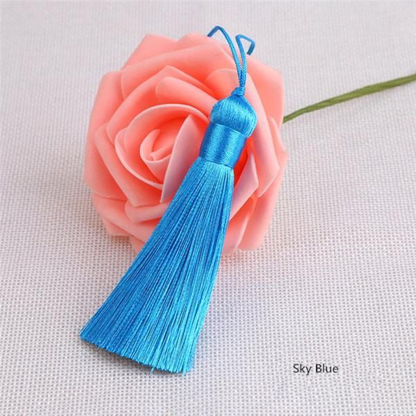 

10pcs fashion multicolor tassel pendant diy handicrafts garment home textile curtain pendant accessories chinese knot tassel h jllmph