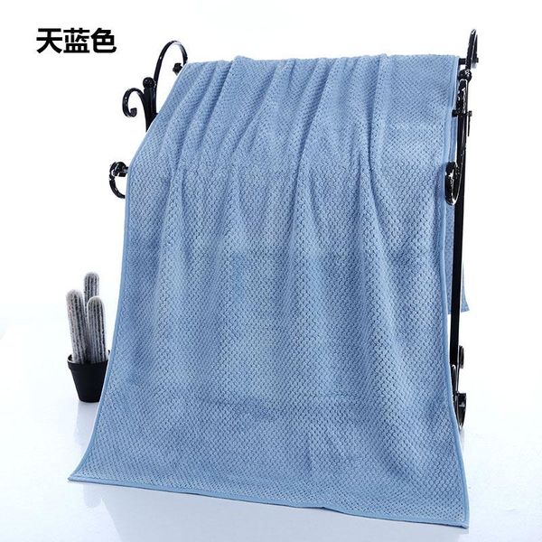 

solid color bath towel 70x140cm coral fleece towels bathroom hanging bath towel soft and comfortable home gift wmtign