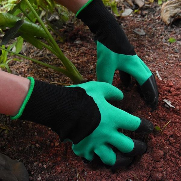 

disposable gloves 4/8 abs plastic garden rubber flowers can dig soil for planting labor protection dipping