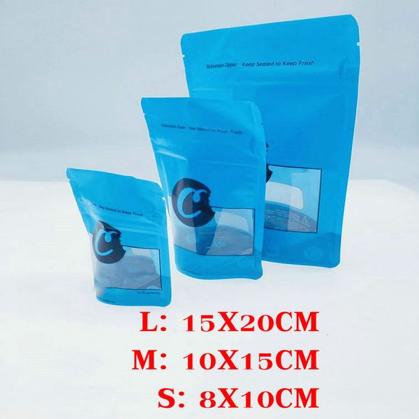 

plastic resealable cookies dry smell color packaging red bag grams blue proof mylar zipper 3.5 pouch herb wmtdb dhsybaby