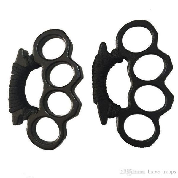 

new gilded thick 13mm steel brass knuckle duster color black plating silver hand tool clutch 4 5qd ww131555111