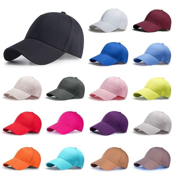

plain baseball cap women men caps classic polo style hat casual sport outdoor adjustable cap fashion unisex, Blue;gray