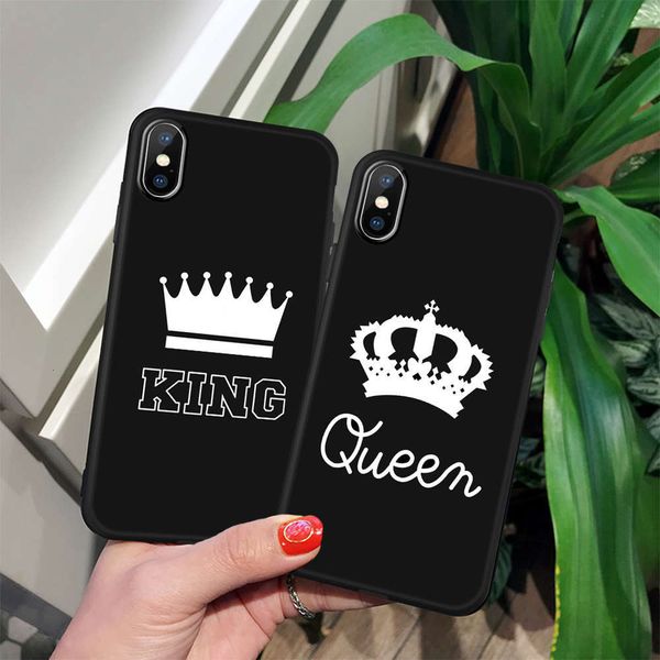 

bgrfsoft silicone sheath for vip 6, 6s, 7, 8 plus, x, xr, xs, max, letter king, queen, 6, 7, 8, x sswza