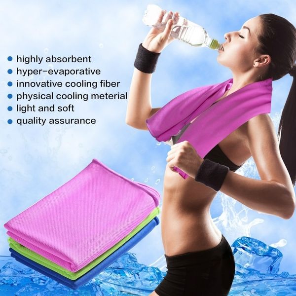 

summer whosale cooling sports exercise ice sweat towel pva hypothermia sportstowel stay cool with the advanced hyper-abs