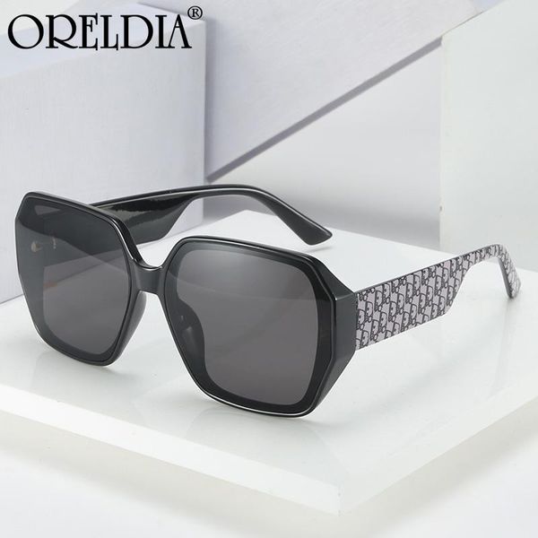 

sunglasses fashion classic big frame glasses men and women european american style well-known designer square, White;black