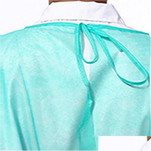 

disposable isolation gown pp non-woven work clothes tattoo dust gown gown isolation protective waterproo qyluje wphome