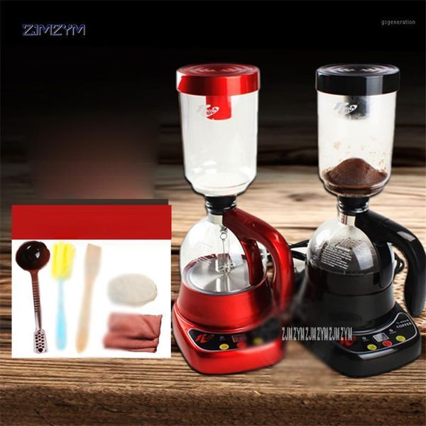

coffee roasters household maker electric siphon machine drip pots glass hourglass american tca-3 400ml capacity1