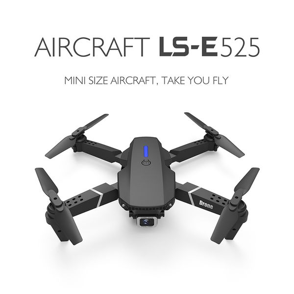 

e88 pro e525 mini drone 4k hd wide-angle dual camera 1080p wifi visual positioning height keep rc drone follow me rc quadcopter