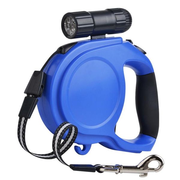 

pet leashes 5 meters led large dog automatic retractable traction rope tractor