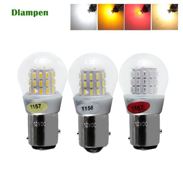 

super white yellow red led turn signal light canbus s25 1156 ba15s 1157 bay15d p21w 12v 24v 5w car backup reverse brake bulb1