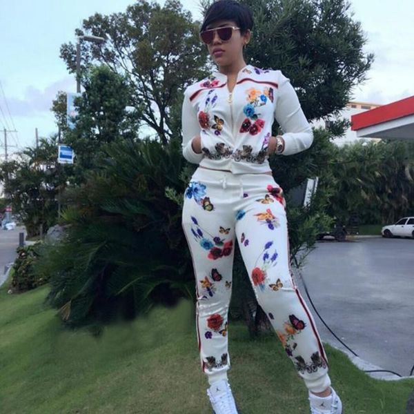 

2 piece african sets for women new africa print elastic bazin baggy pants rock style dashiki sleeve famous suit lady tracksuits1, Red