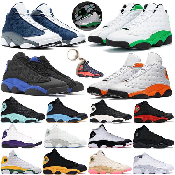 

13 13s new release jumpman flint 2020 basketball shoes lucky green playground mens women sreverse he got game bred sports sneakers trainers