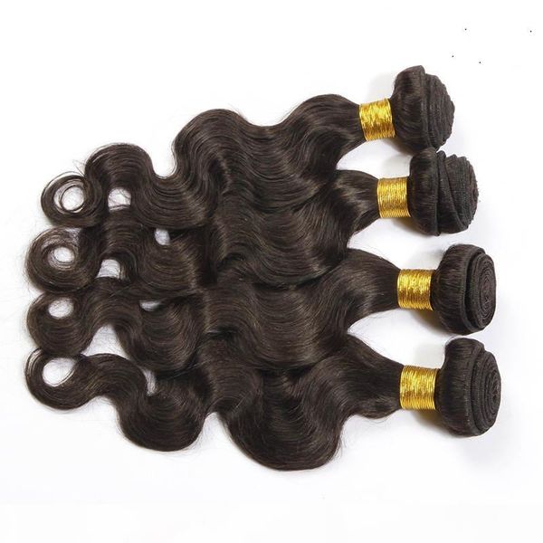 

brazilian body wave natural color 100% human hair weaving 10-30 inchs brazilian non remy hair extensions, Black