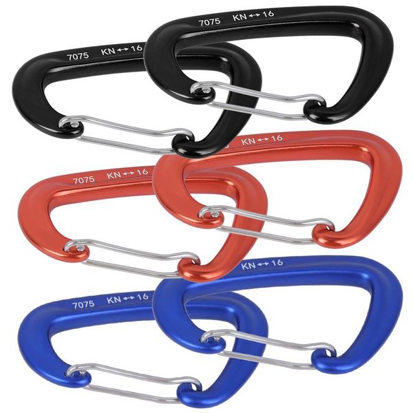 

2pcs mountaineering safety buckle outdoor multifunction hammock hanging buckle swing hook safety buckle climbing accessory h wmtnxq