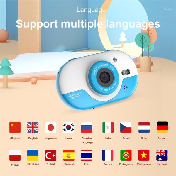

digital cameras 2.4 inch cute cartoon camera child toys children birthday gift po video for kids1