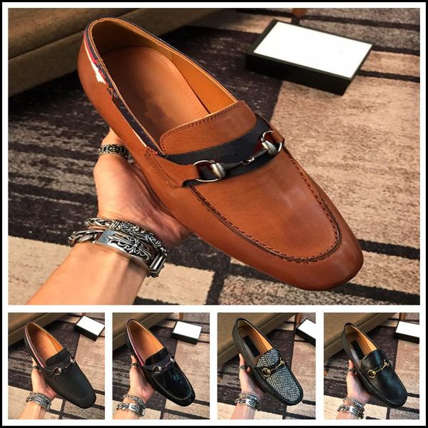 

c5 man leather shoes slip on crocodile skin printing men's formal shoe genuine leather alligator design dress loafers big size 45 11, Black