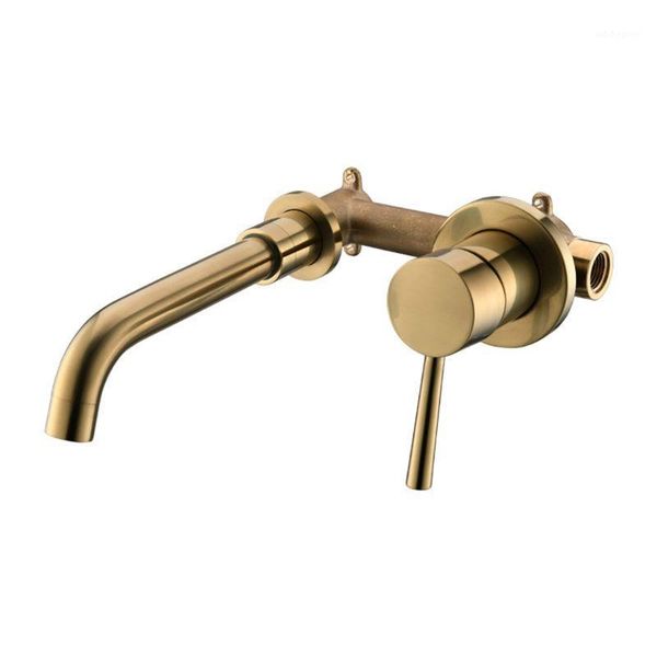 

bathroom sink faucets basin faucet kit 1set wall mounted metal single handle cold mixer water tap 1