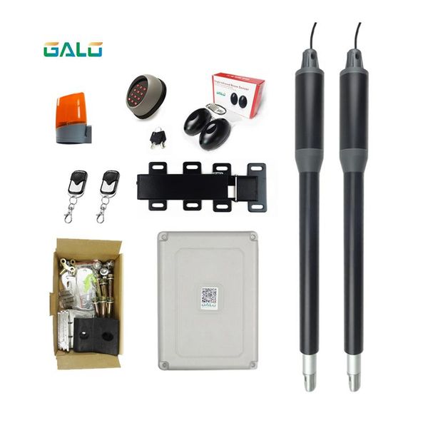 

aluminum automatic swing gate door opener operator kits with 24vdc outdoor waterproof electric lock drop bolt