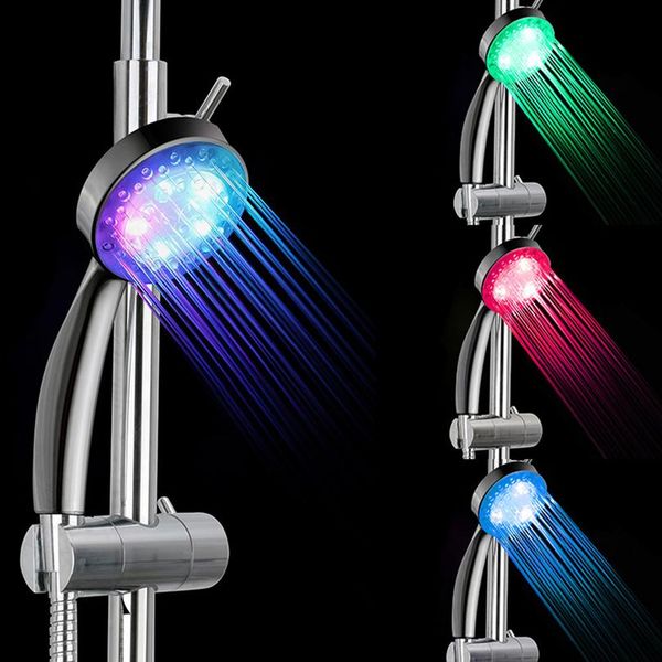 

7 color led shower head no led rainfall changing shower head pressure matic waterfall shower single bathroom sh wmtase