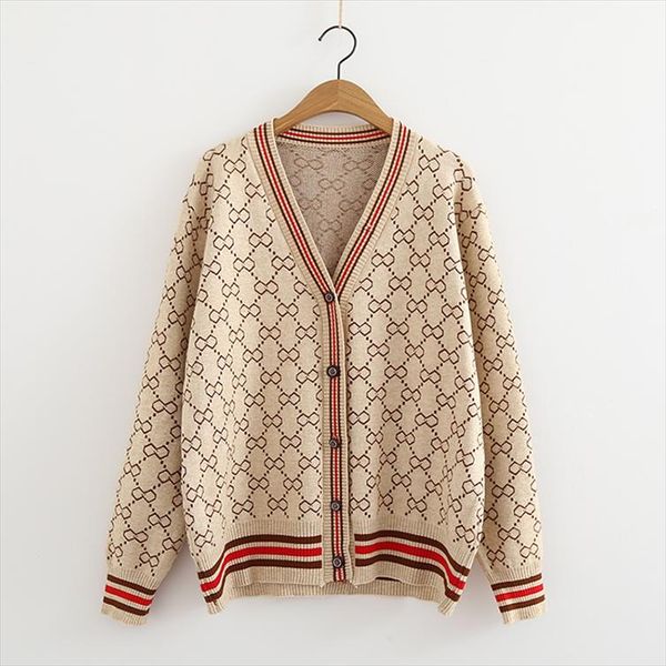 

women sweater with buttons long sleeve striped knitted cardigan ladies spring 2021 new arrival oversize warm sweaters, White;black