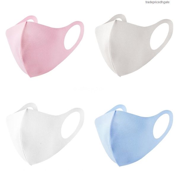 

silk 5 face colors filter ice adults valve mask pm2.5 reusable windproof washable mouth er ljjo7792-2#607