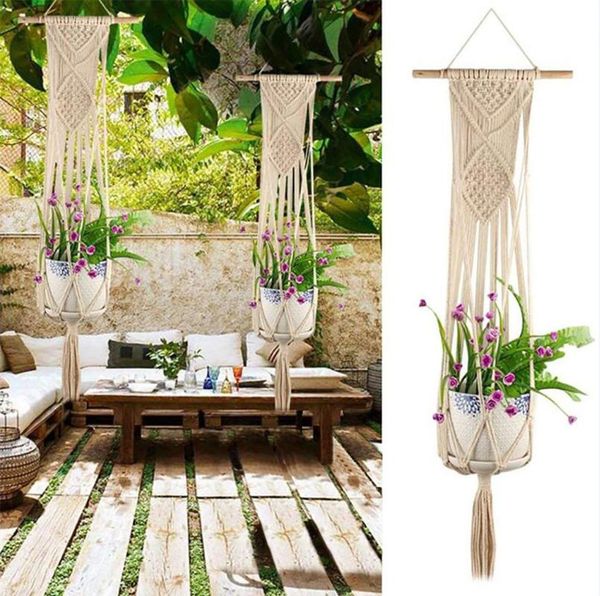 

yarn 2mm x 200m macrame cotton cord for wall hanging rope strands beige plant hangers handmade crafts#45, Black;white