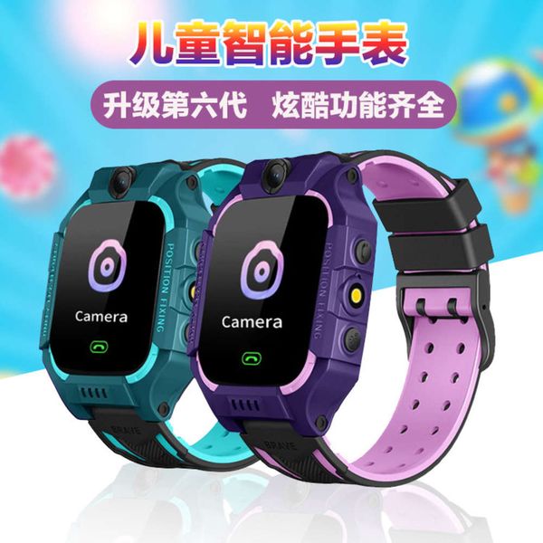 

new smart z6 waterproof student's p taking electronic cartoon voice calling children's positioning watch