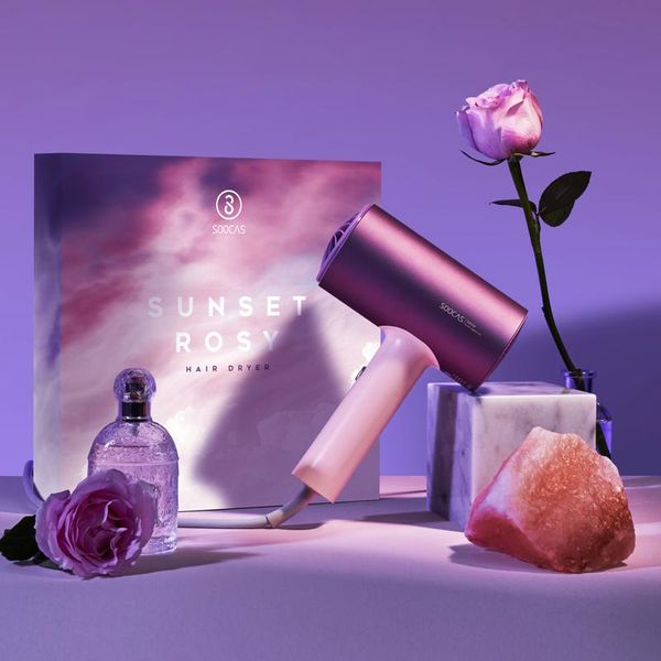 

soocas h5 anion hair dryer professional blow dryer quickly dry electric dryer diffuser aluminum alloy cold air circulating h wmtlai