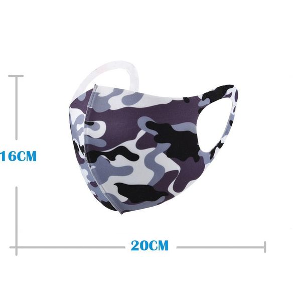 

классический камуфляж для взрослых для взрослых ткань для лица лица маска мода моющийся многоразовый лицевой щит pm2.5 дышащий маска рта wmt