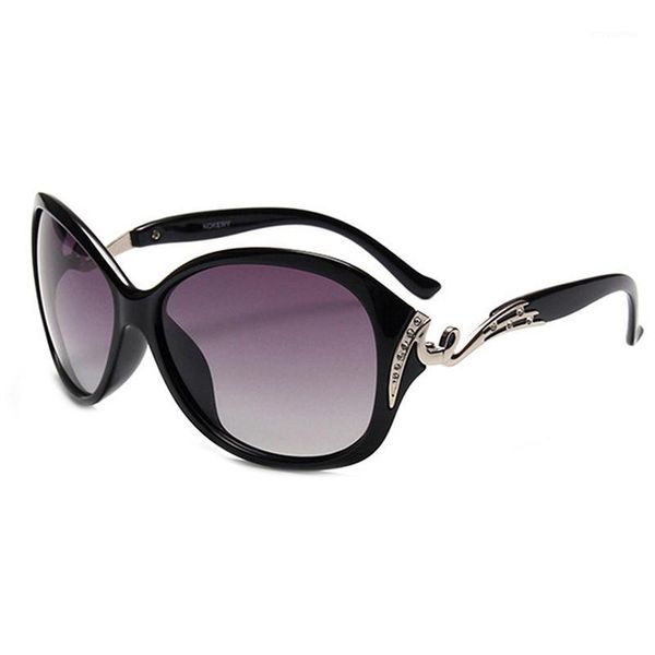 

juli polarized oversized sunglasses for women uv400 protection sun glasses with rhinestone sun glasses female 80831, White;black