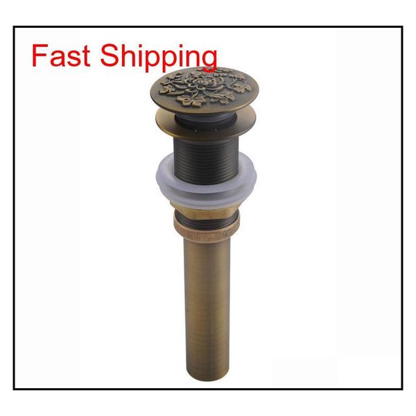 

antique brass pop up drain bathroom basin tub tap sink drain waste with overflow for bathroom ba qylgpj bdenet