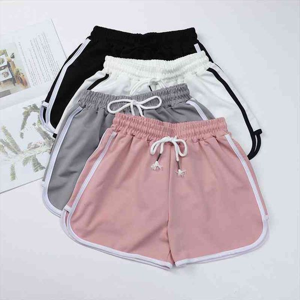 

women shorts summer fashion womens casual quick drying elasticity cool womens fitness shorts home street wear woman, White;black