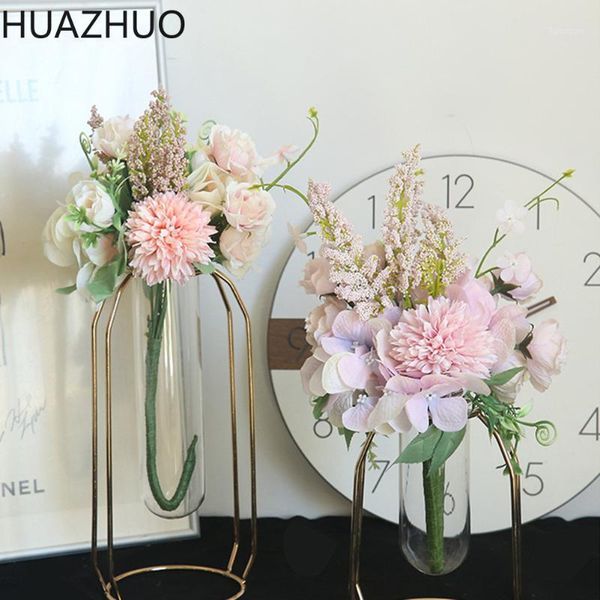 

diy bride bouquet artificial flower decor for home wedding holding flower bouquet for home party shop decor1