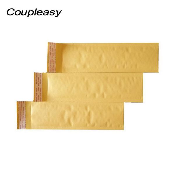 

10 шт. длинная форма kraft paper bubble maft baby bag желтый пузырьки посылки мягкие конверты ударовывающиеся доставка сумки m bbygbf