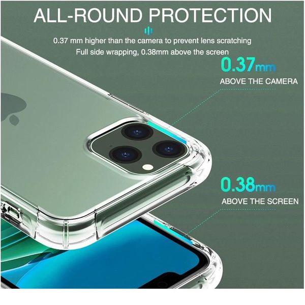 

shockproof sile case for iphone 12 11 pro xs max x xr 7 8 6 6s plus se 12 mini 2 jllani