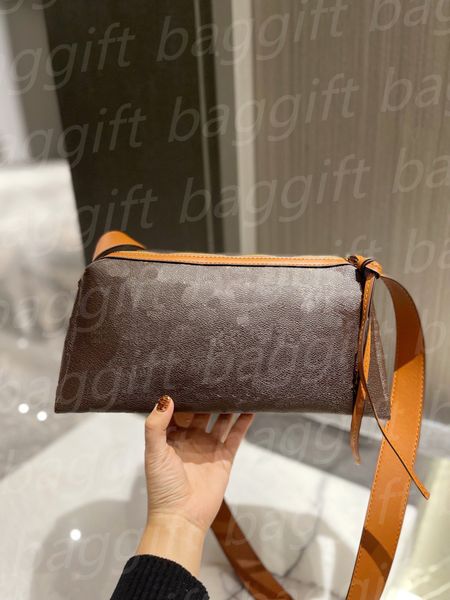 

multiplicity reclo shoulder bag ladies arm handbag women brown flower purse wallet leather strap crossbody tote luxurys designer classical b