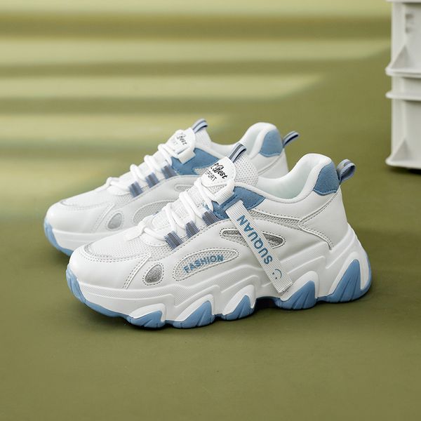 

men women fashion shoes color white grey black mens sport trainers platform sneakers size 35-40 shio 0007