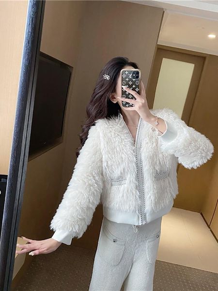 

cashmere mur цельное пальто для женщин зима, White;black