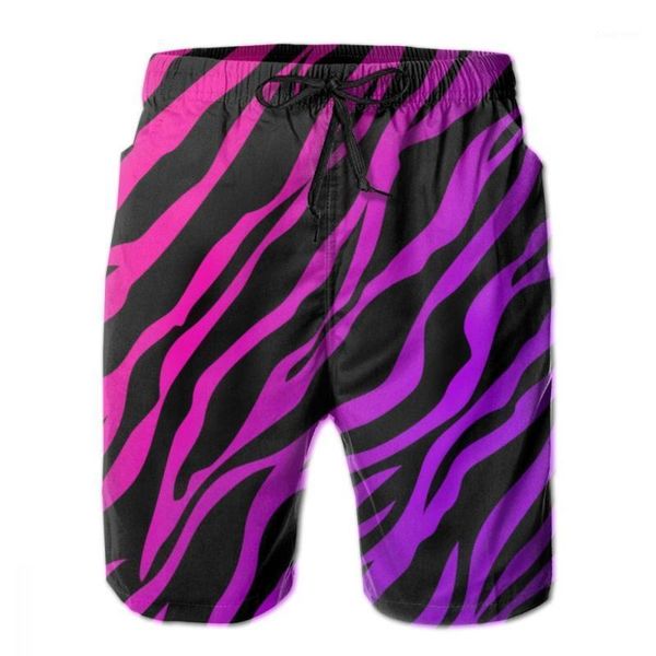 

mens swimwear swim shorts trunks pink rose zebra beach board shorts swimming swimsuits mens running sports surffing1, White;black