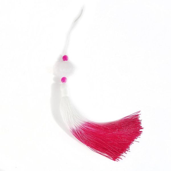 

1pc polyester silk tassel jewelry curtain garment accessories diy key cell phone bag decoration tassels fringe trim h jlllsv