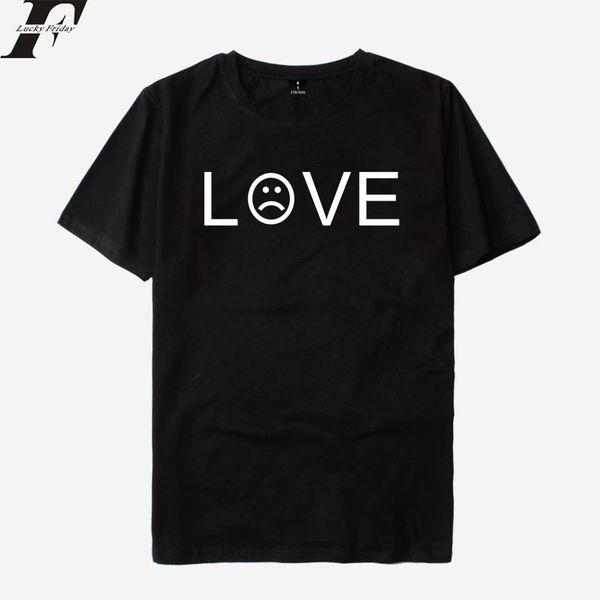 

lil peep t shirts summer cotton o neck black short sleeve t shirts male punk rock hip hop tee lil peep jllicv ly_bags, White;black