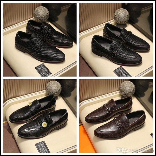 

mf new men dress shoes shadow patent leather luxury fashion groom wedding shoes men luxury italian style oxford shoes big size 45 22, Black