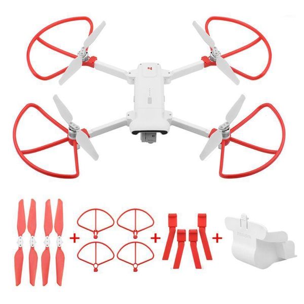 

ootdty 1set heighten stand lens cover protective ring propellers for fimi x8 se1