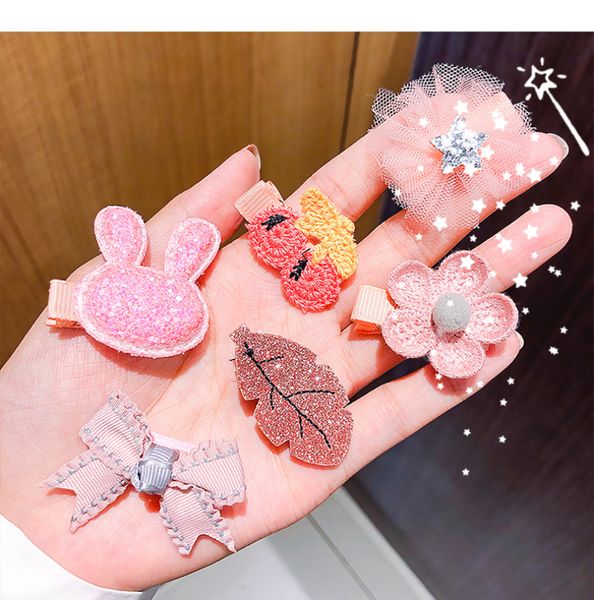 

mini baby hairpins hair cloth clips accessories baby girl bowknot heart headwear barrettes hair decorations for girl dropship q1214, Slivery;white