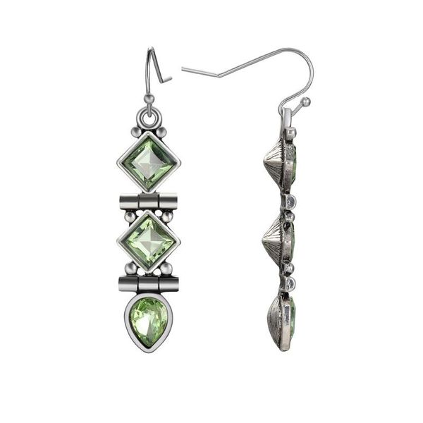 

Green Zircon Jewelry Drop Earring Silver Earrings 2021 Trend 925 Unusual Sterling Woman Fine jewelry Accessories